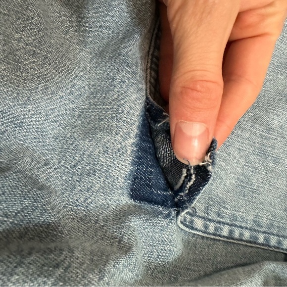 Tanya Taylor Tate shorts denim blue - Picture 4 of 4